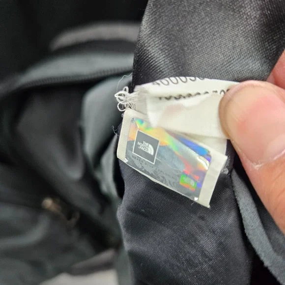 The North Face Women Jacket Medium Gray Hooded Dryvent Pockets Full Zip READ - Picture 12 of 16